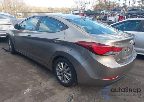 2014 Hyundai Elantra Se z USA, uszkodzony, nr VIN 5NPDH4AE6EH487713
